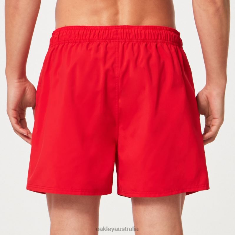 Beach Volley 16" Beachshort Red Line Oakley2ZJX2647