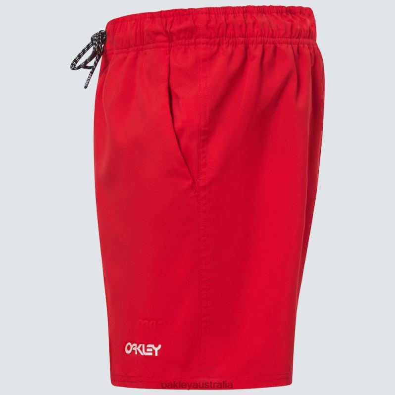 Beach Volley 16" Beachshort Red Line Oakley2ZJX2647