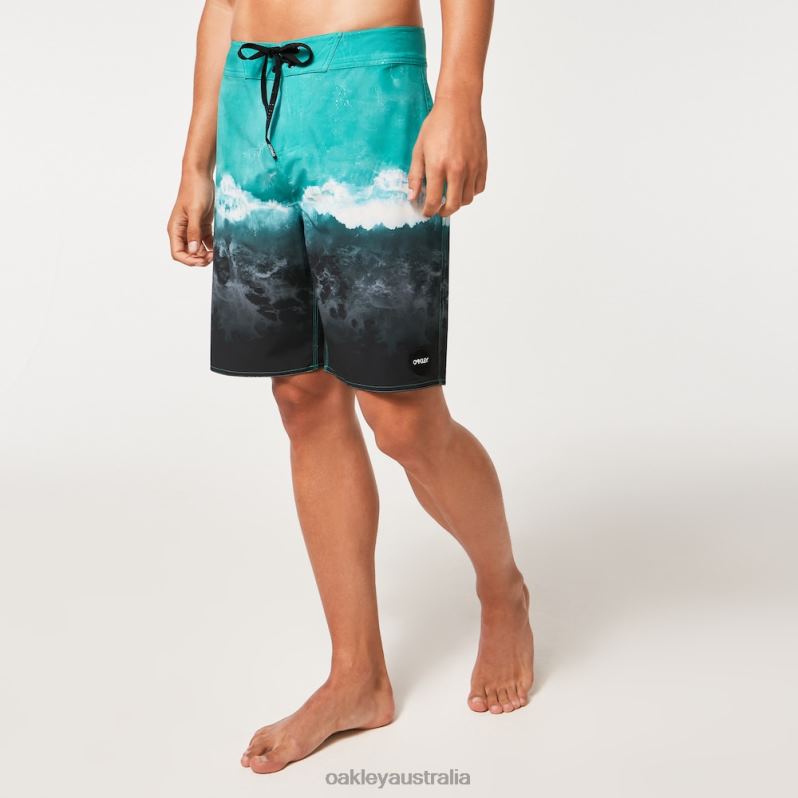 Whitewash 20" Boardshort Mint Green Wave Oakley2ZJX2910