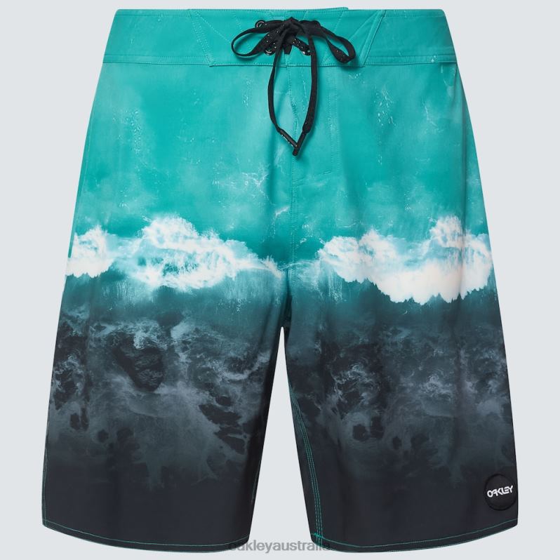 Whitewash 20" Boardshort Mint Green Wave Oakley2ZJX2910