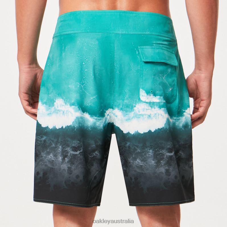 Whitewash 20" Boardshort Mint Green Wave Oakley2ZJX2910