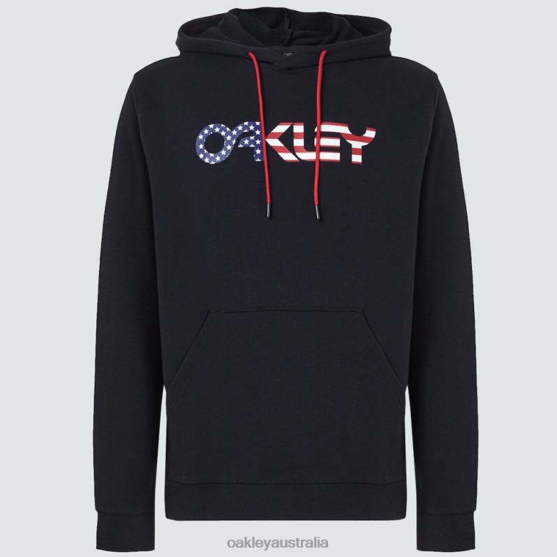 B1B Po Hoodie 2.0 Black/American Flag Oakley2ZJX2473