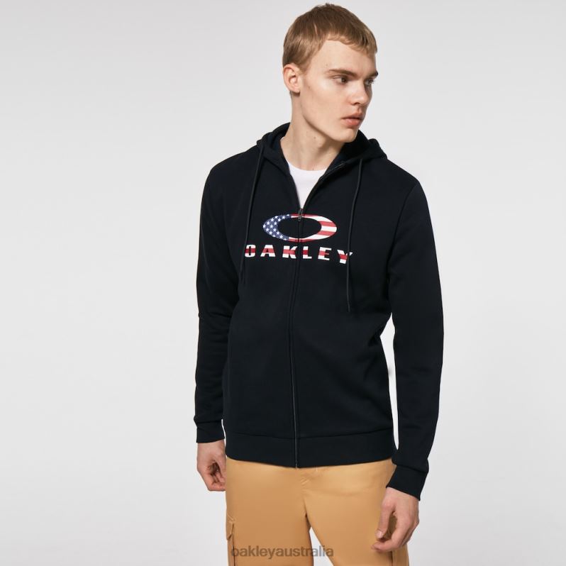 Bark FZ Hoodie 2.0 Black/American Flag Oakley2ZJX2253