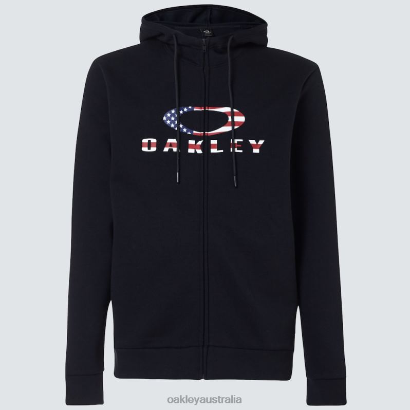 Bark FZ Hoodie 2.0 Black/American Flag Oakley2ZJX2253