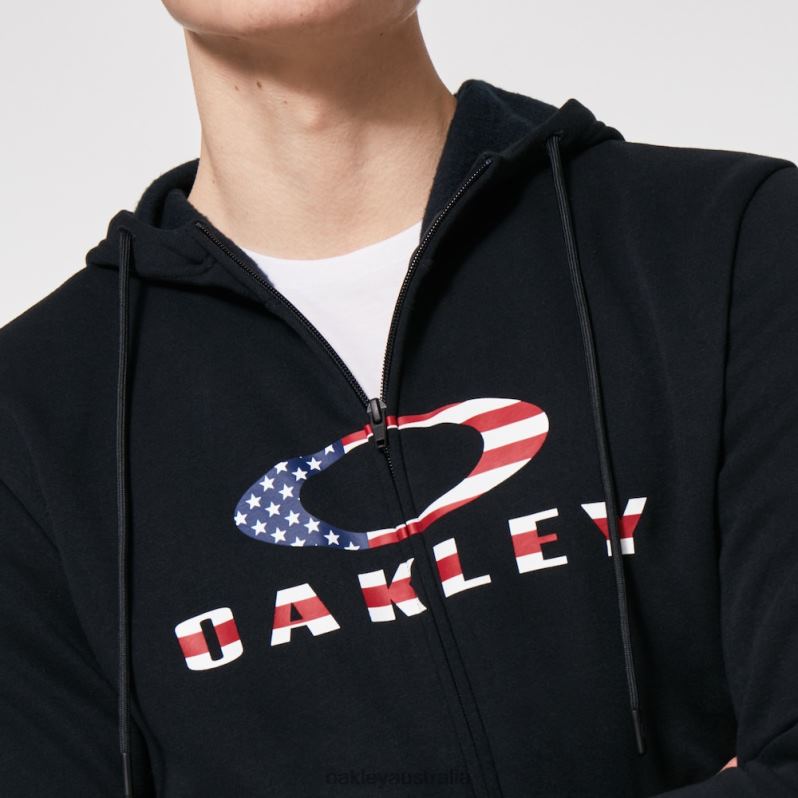 Bark FZ Hoodie 2.0 Black/American Flag Oakley2ZJX2253