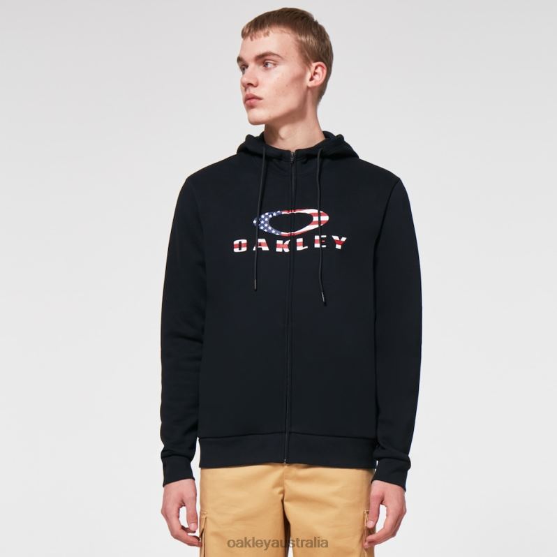 Bark FZ Hoodie 2.0 Black/American Flag Oakley2ZJX2253