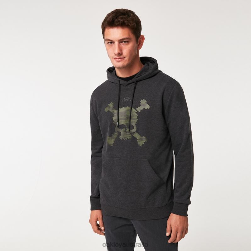 Camo Skull Pullover Hoodie Blackout Hthr Oakley2ZJX2293