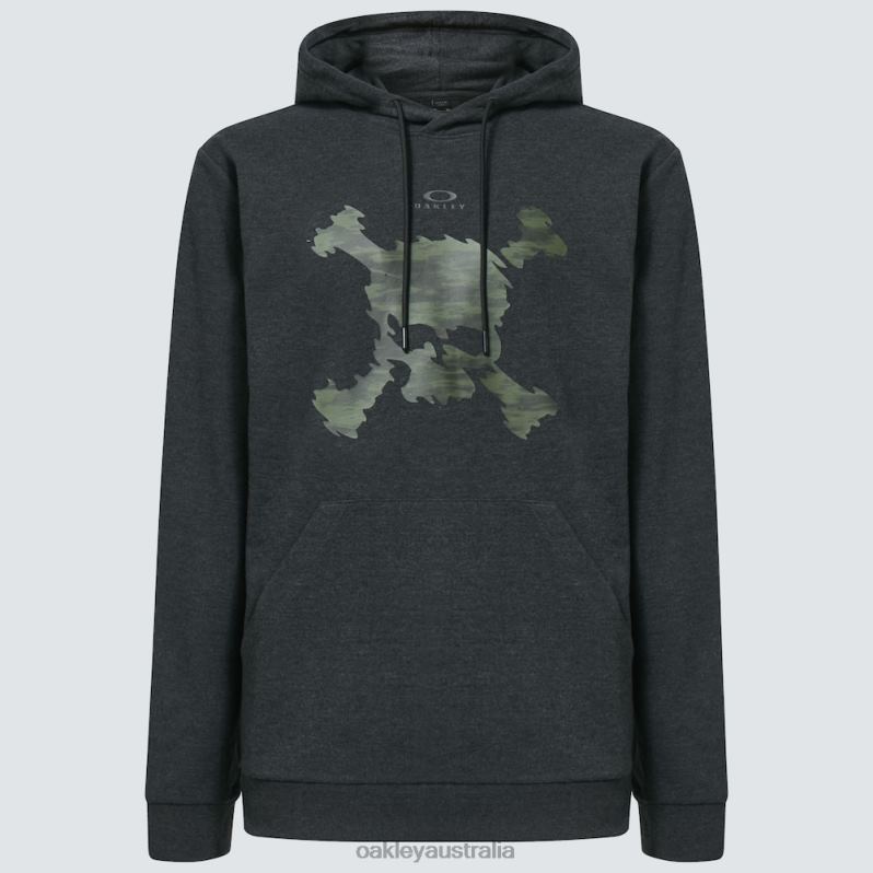 Camo Skull Pullover Hoodie Blackout Hthr Oakley2ZJX2293