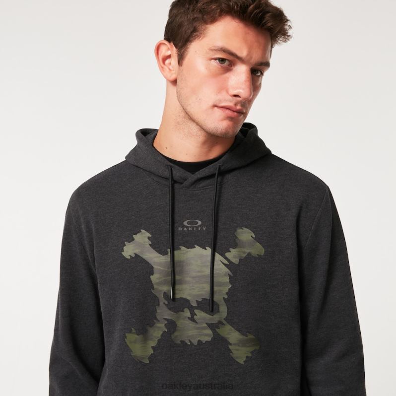 Camo Skull Pullover Hoodie Blackout Hthr Oakley2ZJX2293