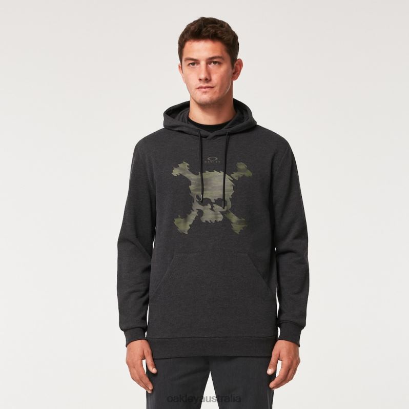 Camo Skull Pullover Hoodie Blackout Hthr Oakley2ZJX2293