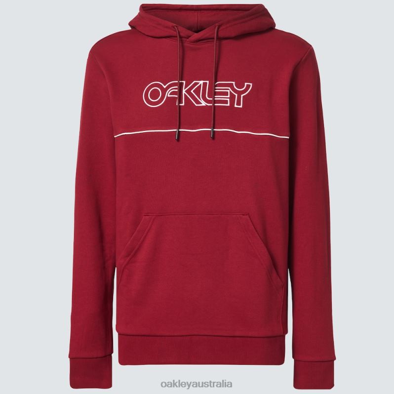 Club House B1B Po Hoodie Iron Red Oakley2ZJX2559