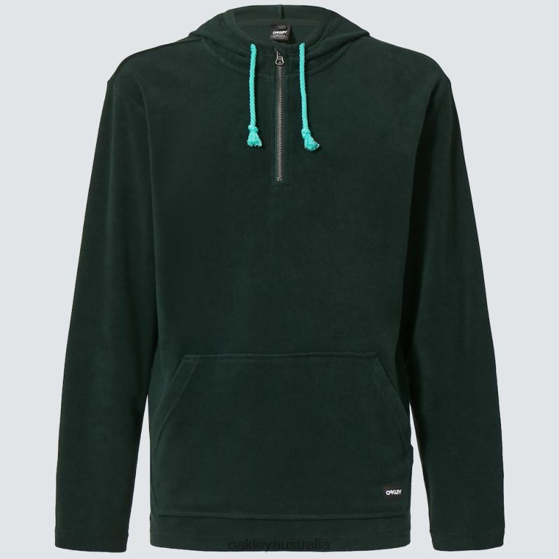 Dawny 1/4 Zip Hoodie Hunter Green Oakley2ZJX2237