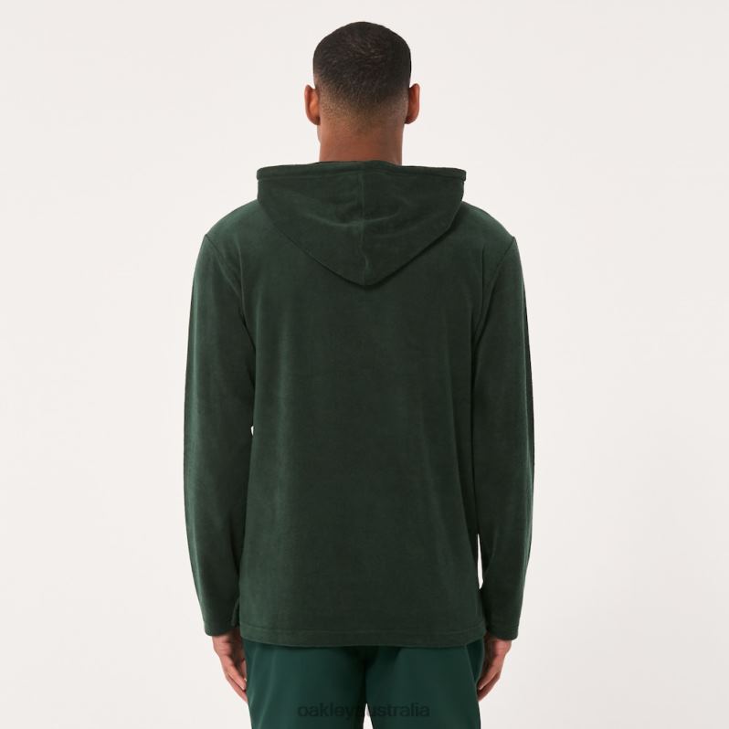 Dawny 1/4 Zip Hoodie Hunter Green Oakley2ZJX2237