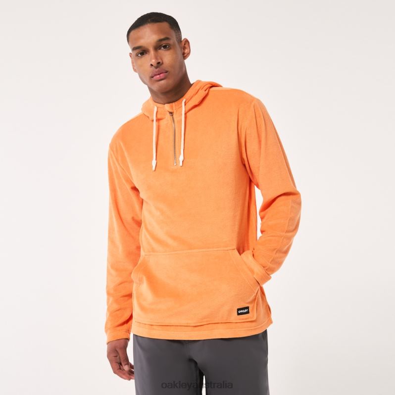 Dawny 1/4 Zip Hoodie Soft Orange Oakley2ZJX2235