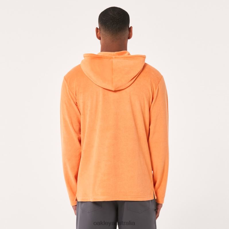 Dawny 1/4 Zip Hoodie Soft Orange Oakley2ZJX2235