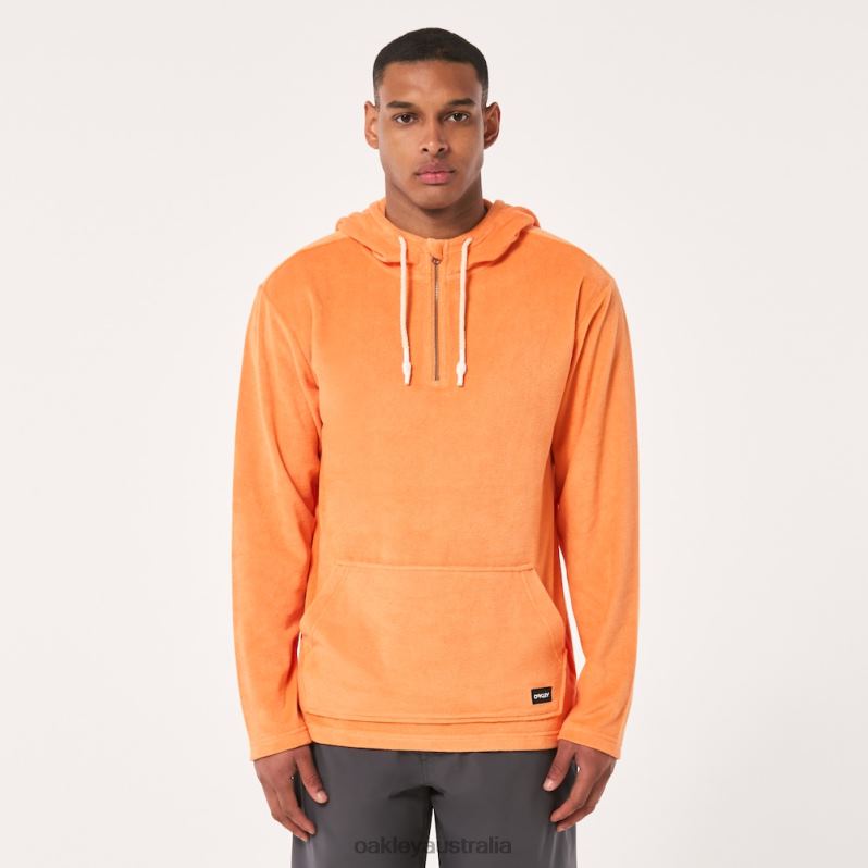 Dawny 1/4 Zip Hoodie Soft Orange Oakley2ZJX2235