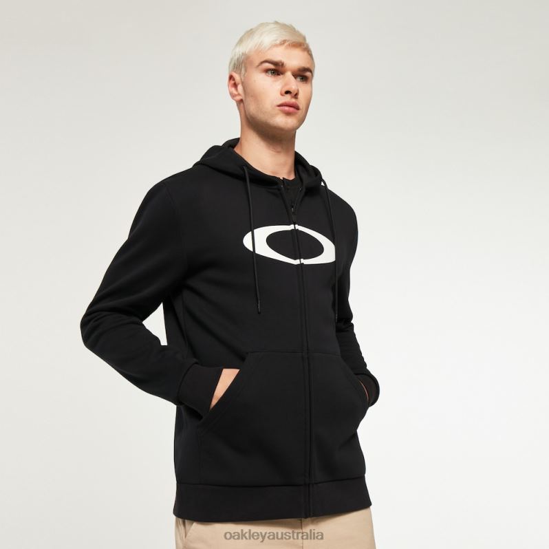 Ellipse Full Zip Hoodie Blackout Oakley2ZJX2281