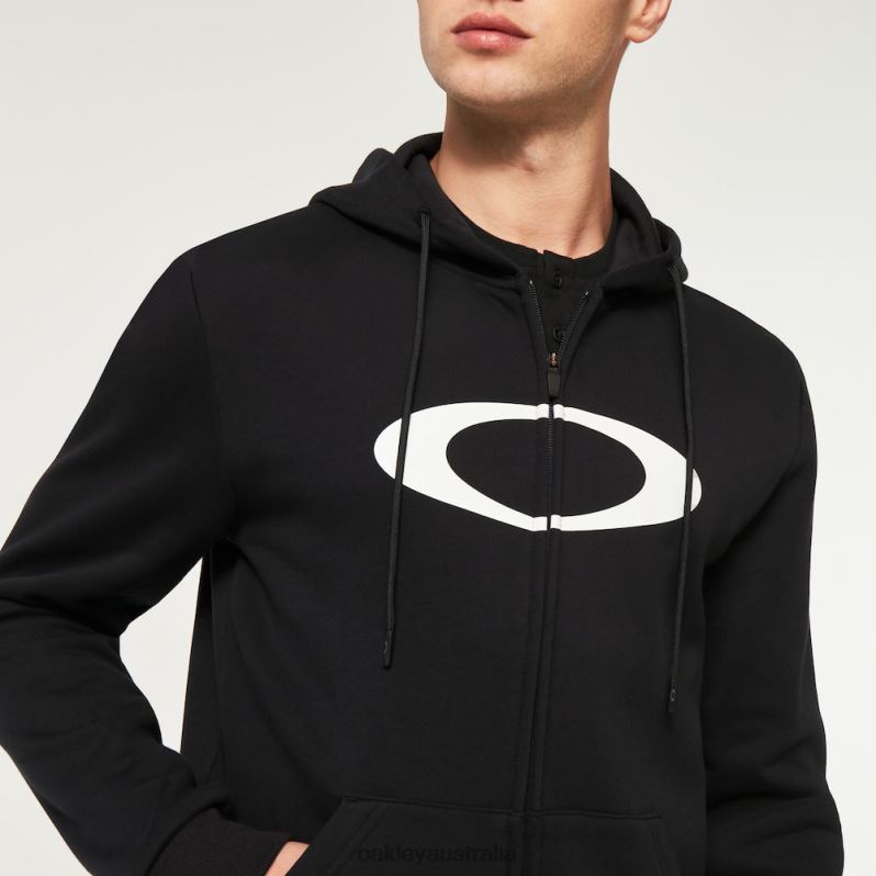 Ellipse Full Zip Hoodie Blackout Oakley2ZJX2281