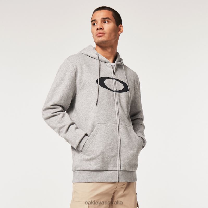 Ellipse Full Zip Hoodie New Granite Hthr Oakley2ZJX2280