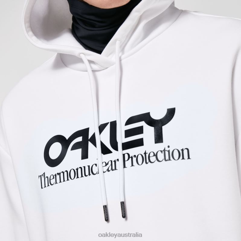 Rider Long 2.0 Hoodie White/Black Oakley2ZJX2454