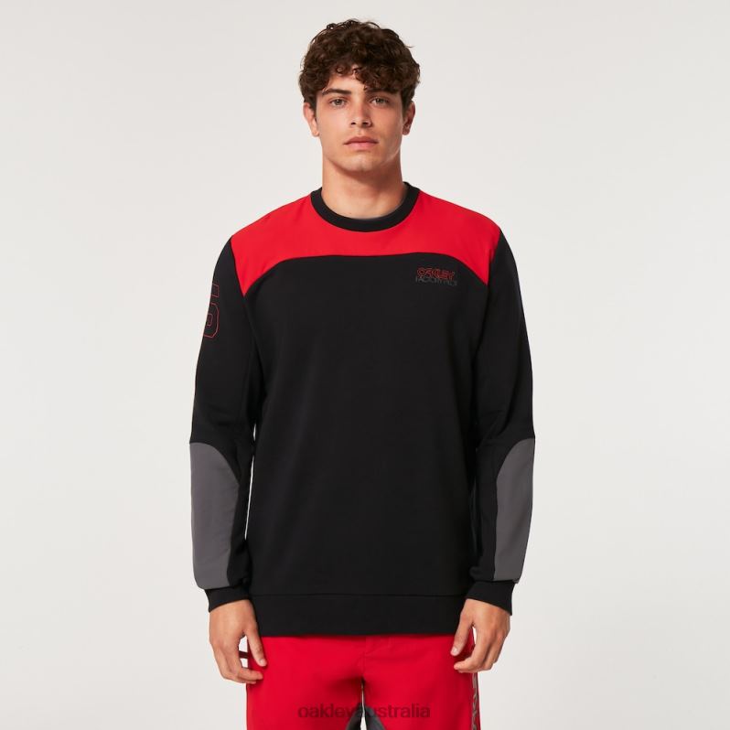 Seeker '75 Sweatshirt Blackout Oakley2ZJX2596