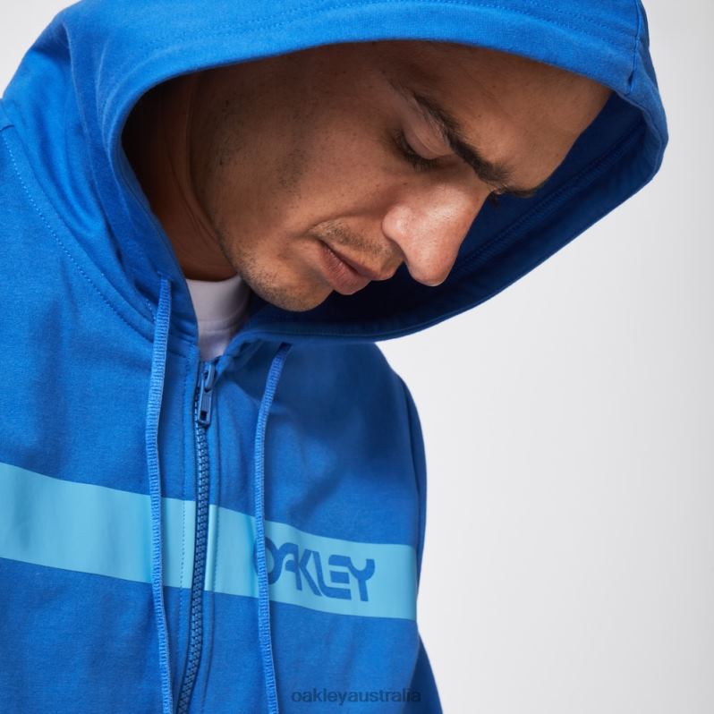 Straight Peak Fleece Hoodie Royal Blue Oakley2ZJX2413