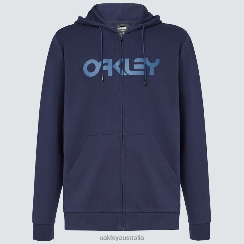 Teddy Full Zip Hoodie Fathom/Poseidon Oakley2ZJX2504