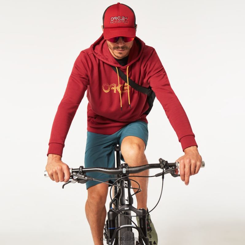 The Post Po Hoodie Iron Red Oakley2ZJX2509