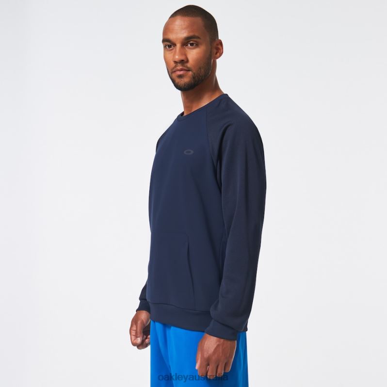 Vigor Ellipse Crew Sweatshirt Fathom Oakley2ZJX2493