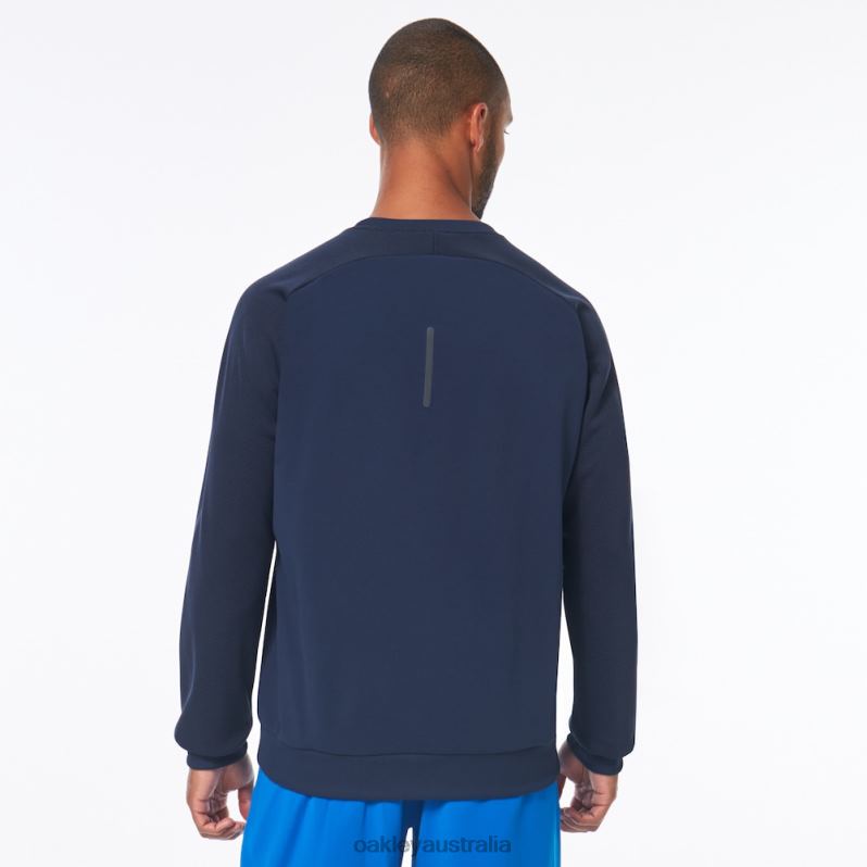 Vigor Ellipse Crew Sweatshirt Fathom Oakley2ZJX2493