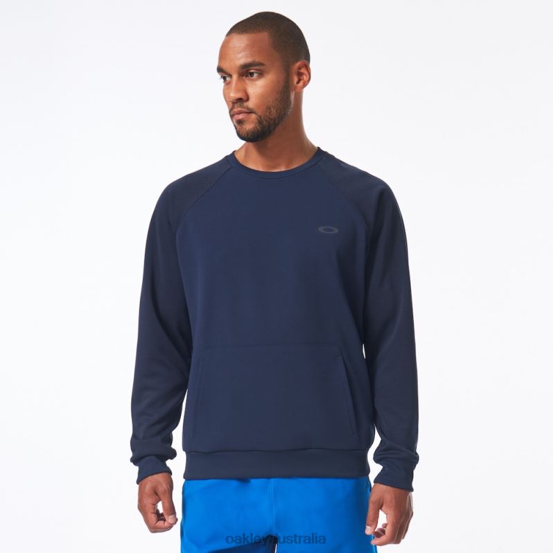 Vigor Ellipse Crew Sweatshirt Fathom Oakley2ZJX2493