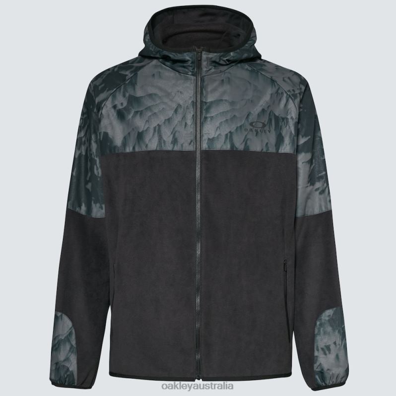 Wanderlust Fz Hoodie Black/Mountain Td Print Oakley2ZJX2305