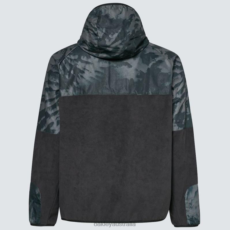 Wanderlust Fz Hoodie Black/Mountain Td Print Oakley2ZJX2305