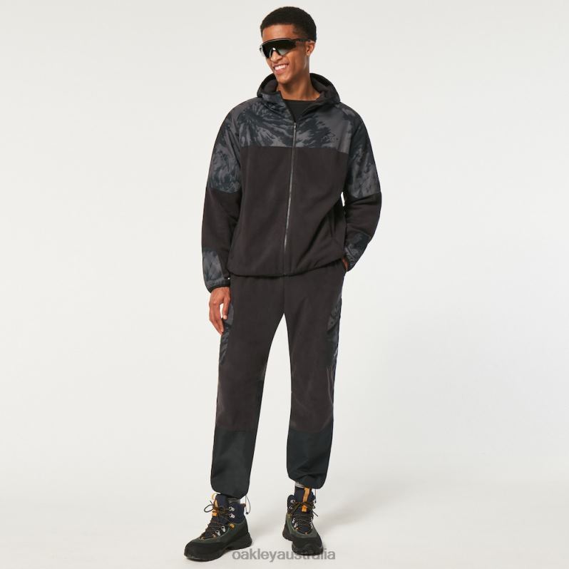 Wanderlust Fz Hoodie Black/Mountain Td Print Oakley2ZJX2305