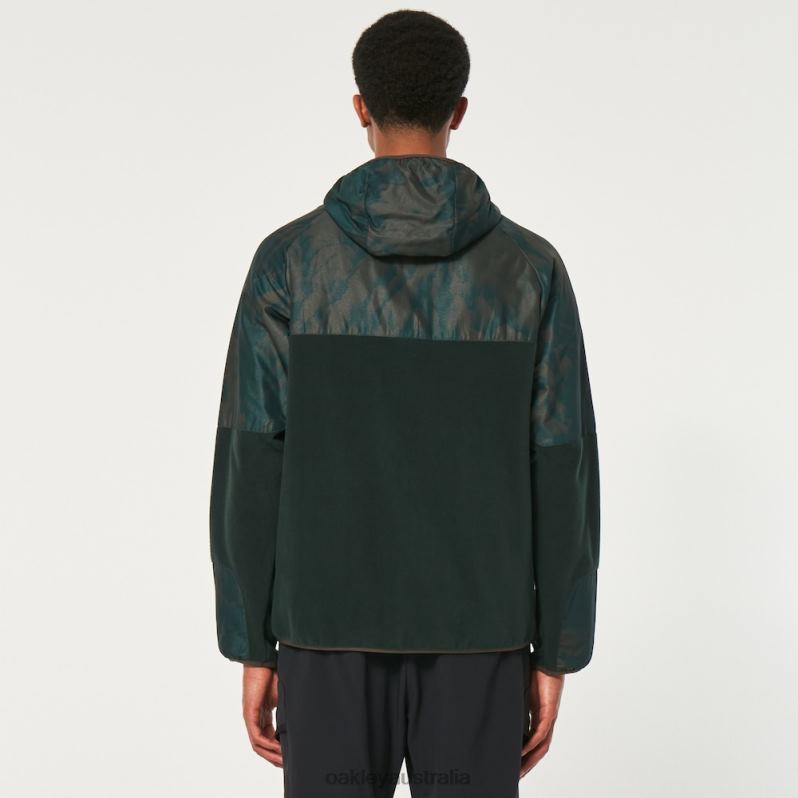 Wanderlust Fz Hoodie Green/Mountain Td Print Oakley2ZJX2304