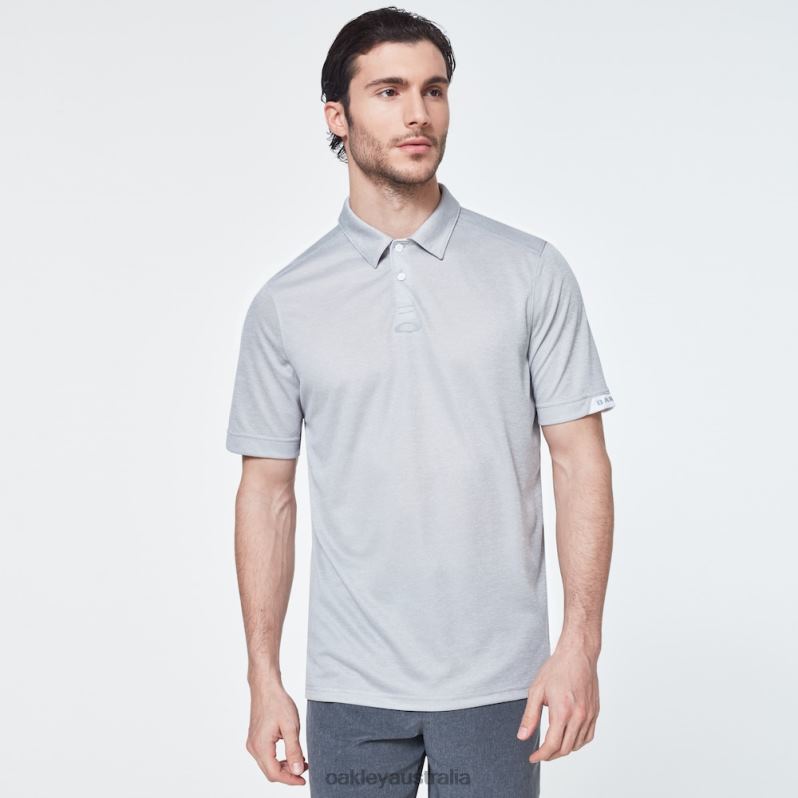 Gravity Short Sleeve Polo 2.0 Fog Gray Oakley2ZJX2411