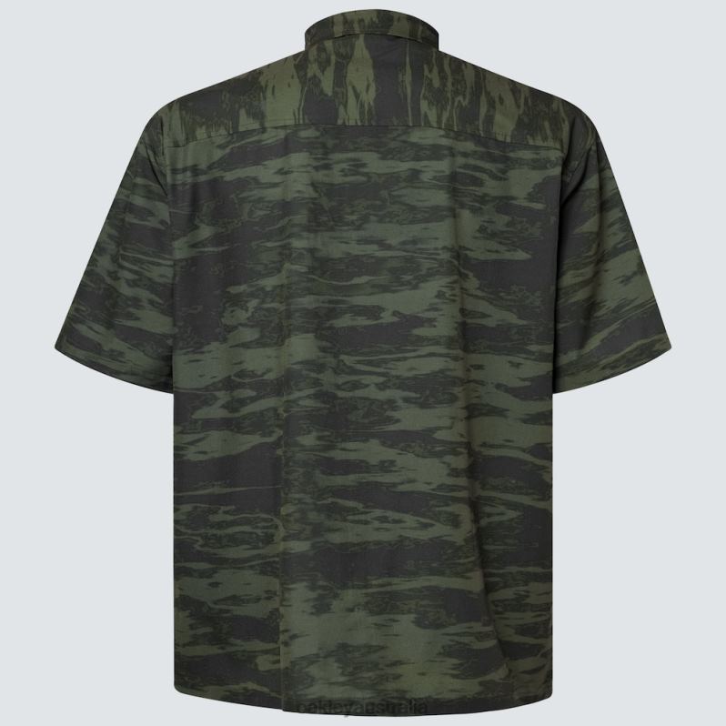 All Day Rc Shirt Brush Tiger Camo Green Oakley2ZJX2242