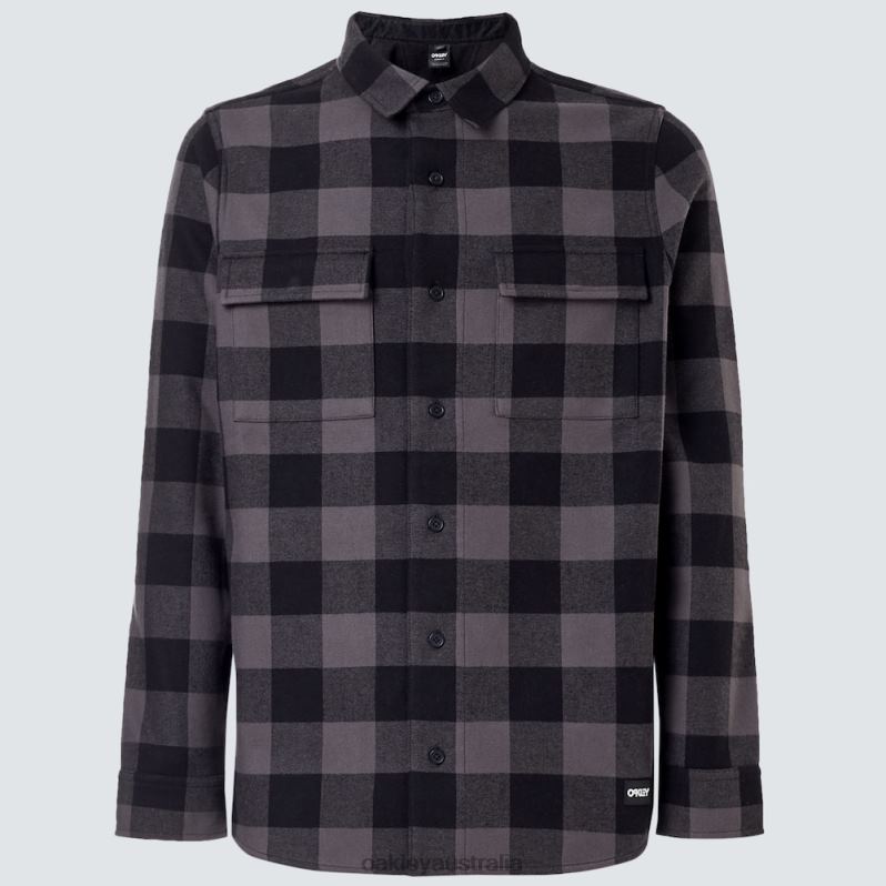 Bear Cozy Flannel Black/Gray Check Oakley2ZJX2466