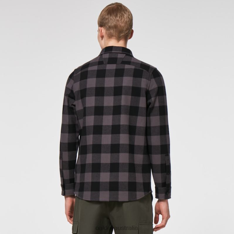 Bear Cozy Flannel Black/Gray Check Oakley2ZJX2466