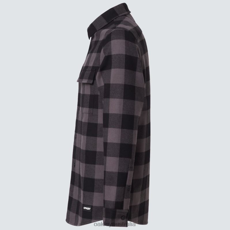 Bear Cozy Flannel Black/Gray Check Oakley2ZJX2466