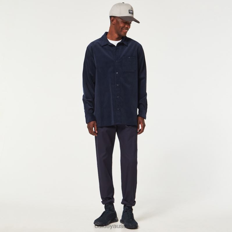 Cabin Button Down Corduroy Fathom Oakley2ZJX2298