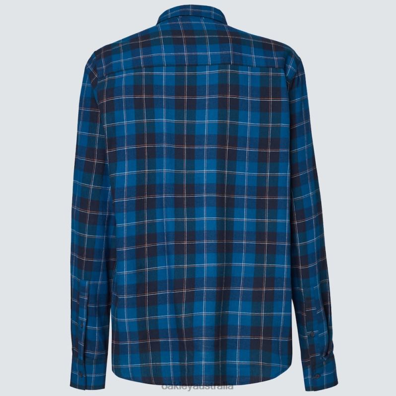 Cabin Button Down LS Blue Check Oakley2ZJX2510