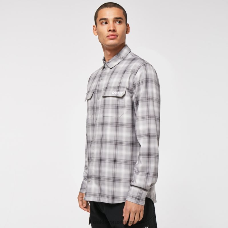 Niseko Tech Flannel Gray Check Oakley2ZJX2464