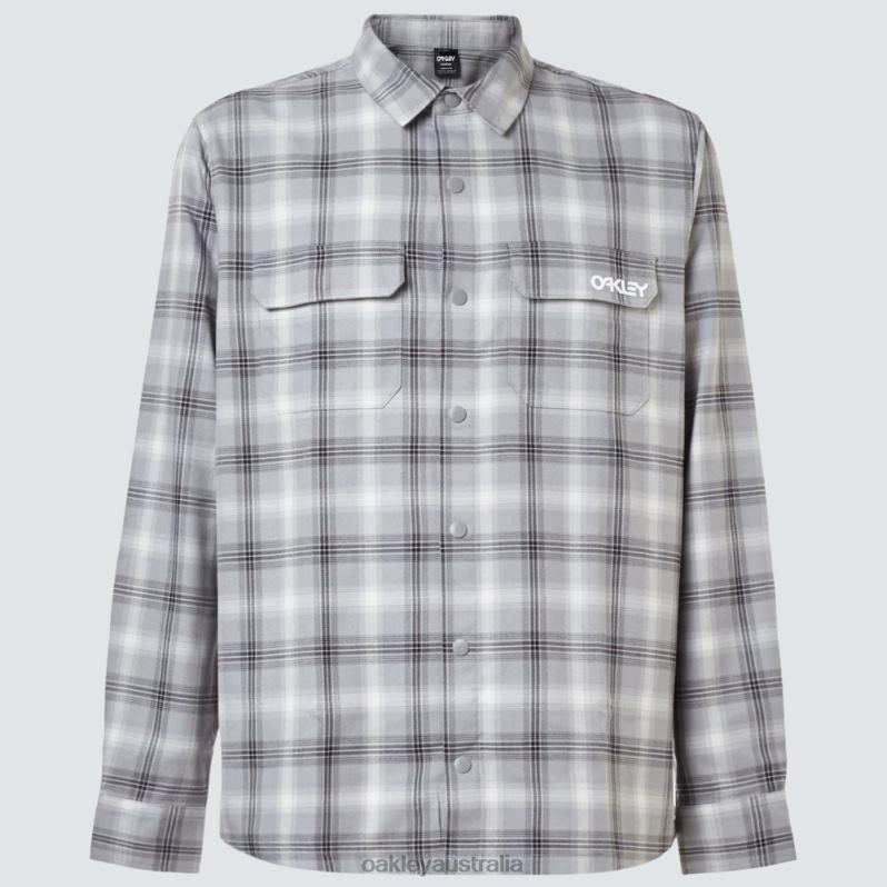 Niseko Tech Flannel Gray Check Oakley2ZJX2464