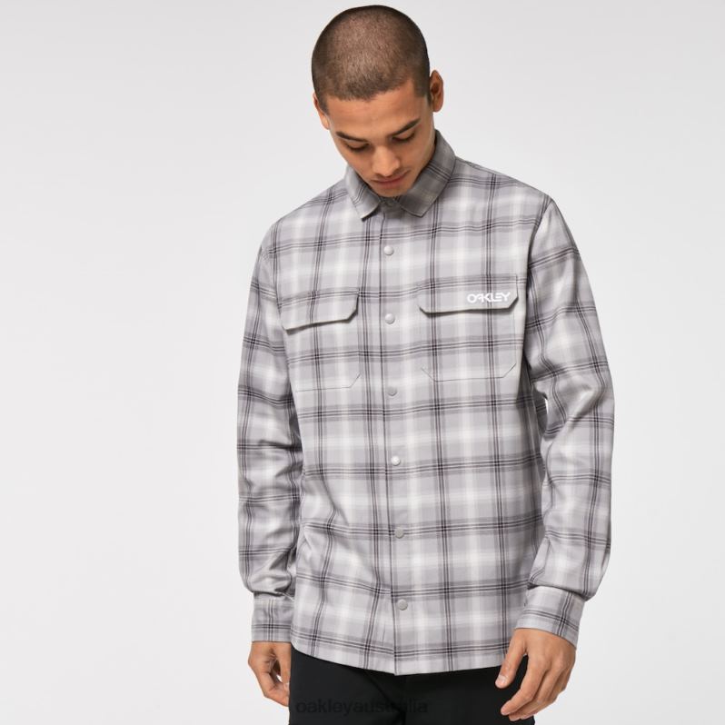 Niseko Tech Flannel Gray Check Oakley2ZJX2464