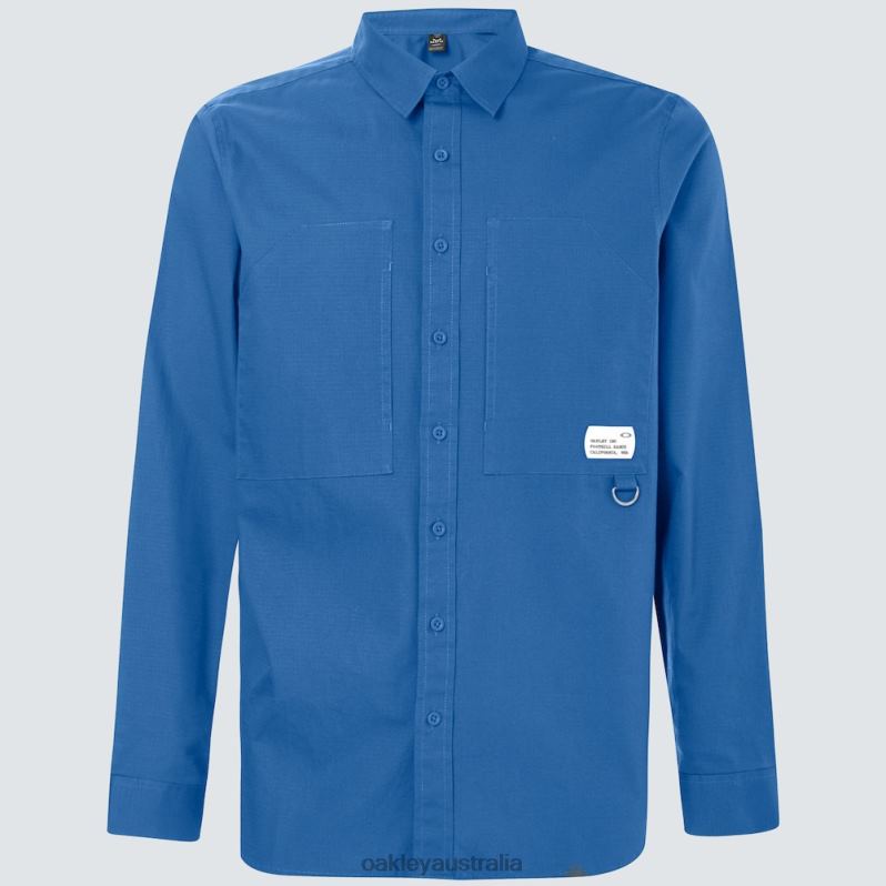 Workwear Patch LS Shirt Interstellar Blue Oakley2ZJX2401