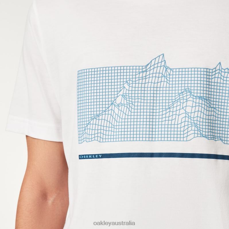 Digi-Mountains Tee White Oakley2ZJX2554