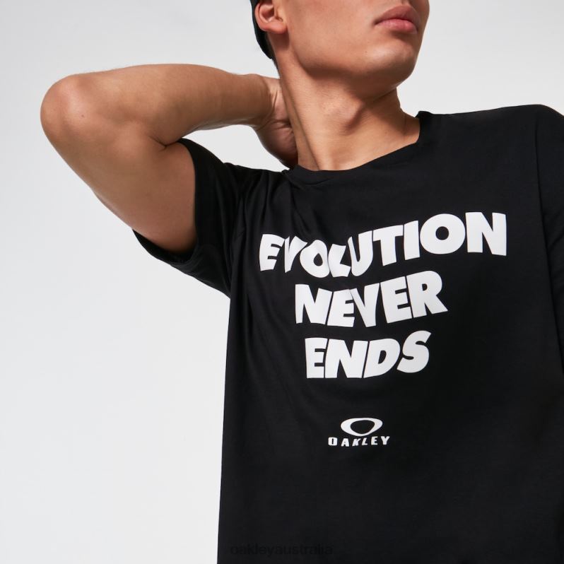 Evolution Never Ends SS Tee Blackout Oakley2ZJX2445