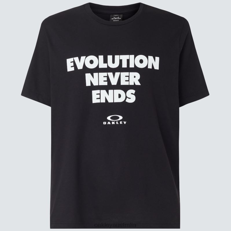 Evolution Never Ends SS Tee Blackout Oakley2ZJX2445