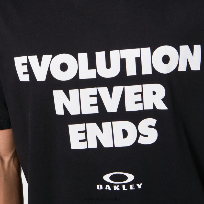 Evolution Never Ends SS Tee Blackout Oakley2ZJX2445